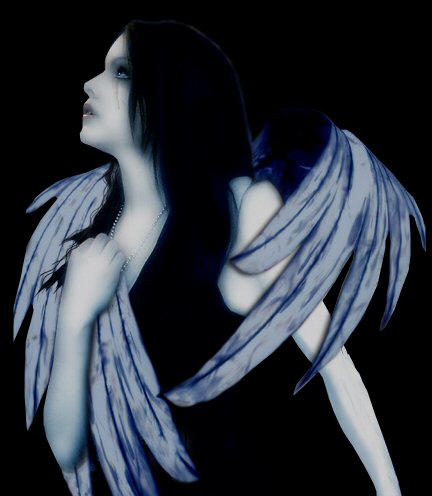 Sad-angel-girl-black 1